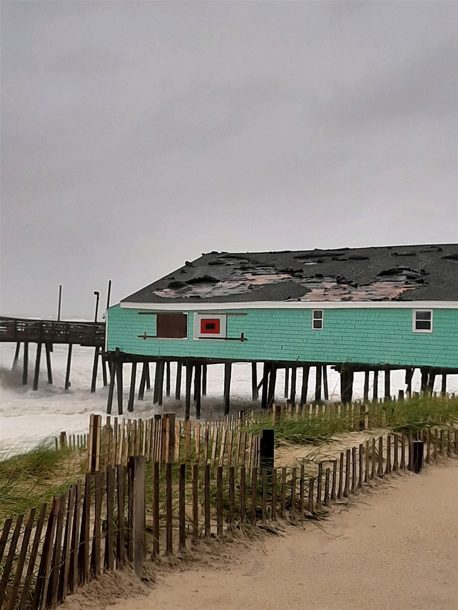 damage to avalon pier