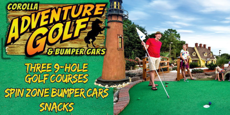 Corolla Adventure Golf & Bumper Cars Corolla Adventure Golf & Bumper Cars