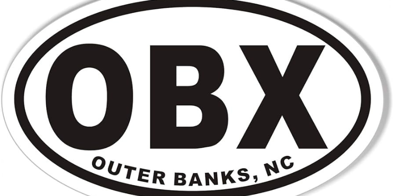 OBX Bumper Sticker Logo OBX Bumper Sticker Logo