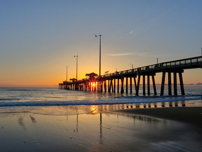 Nags Head North Carolina beach and boardwalk Nags Head North Carolina
