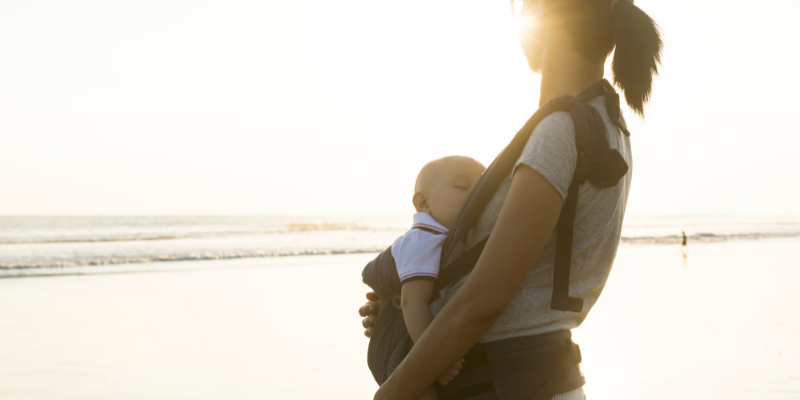 Baby at the Beach Baby at the Beach
