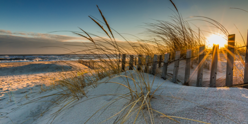 Winter Beach Sunset Winter Beach Sunset