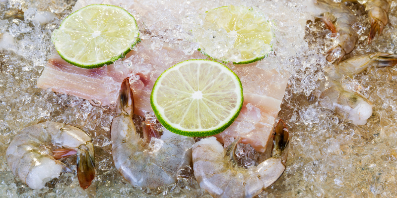 Store Seafood On Ice Store Seafood On Ice