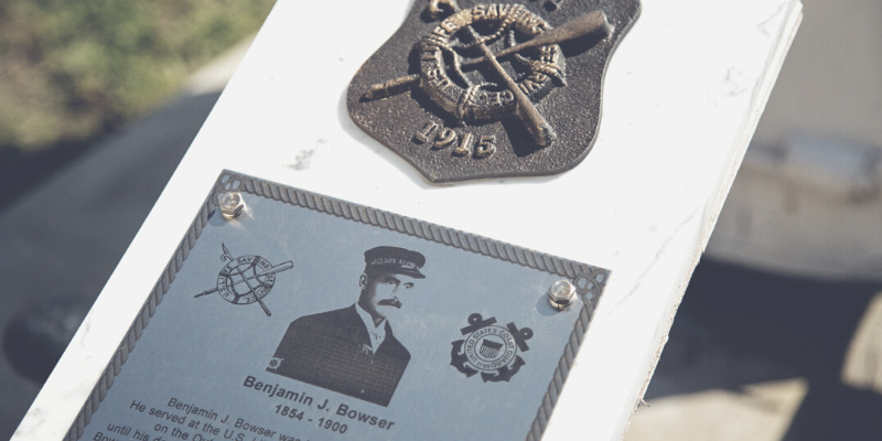 CAPTAIN BENJAMIN J. BOWSER GRAVESITE