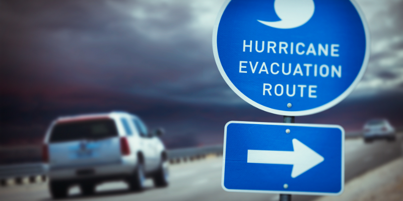 Hurricane Evacuation Route