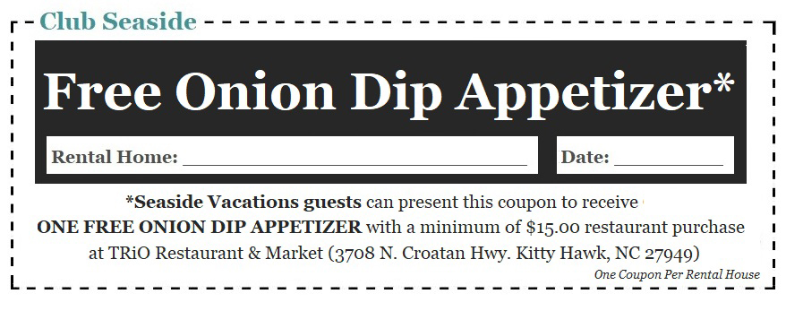 Club Seaside - Trio - Free Appetizer Club Seaside - Trio - Free Appetizer