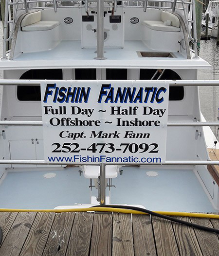 Fishin Fannatic Dock Sign Fishin Fannatic Dock Sign