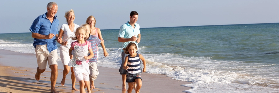 group on beach group on beach