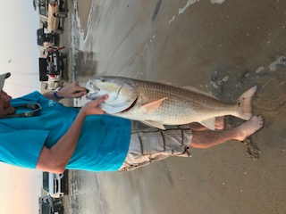 OBX Red Drum Caught off The Point in Buxton OBX Red Drum Caught off The Point in Buxton