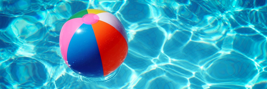 summer pool and beach ball summer pool and beach ball