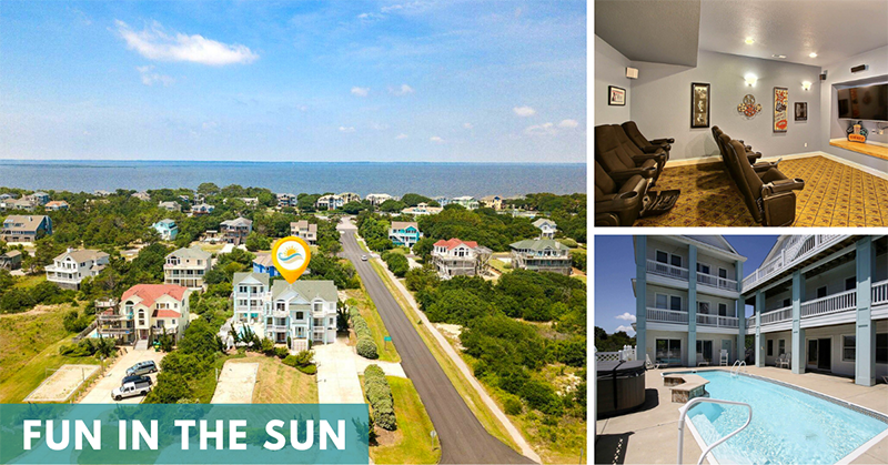 Seaside Vacations Homes w/ Theater Rooms - Fun In The Sun Seaside Vacations Homes w/ Theater Rooms - Fun In The Sun