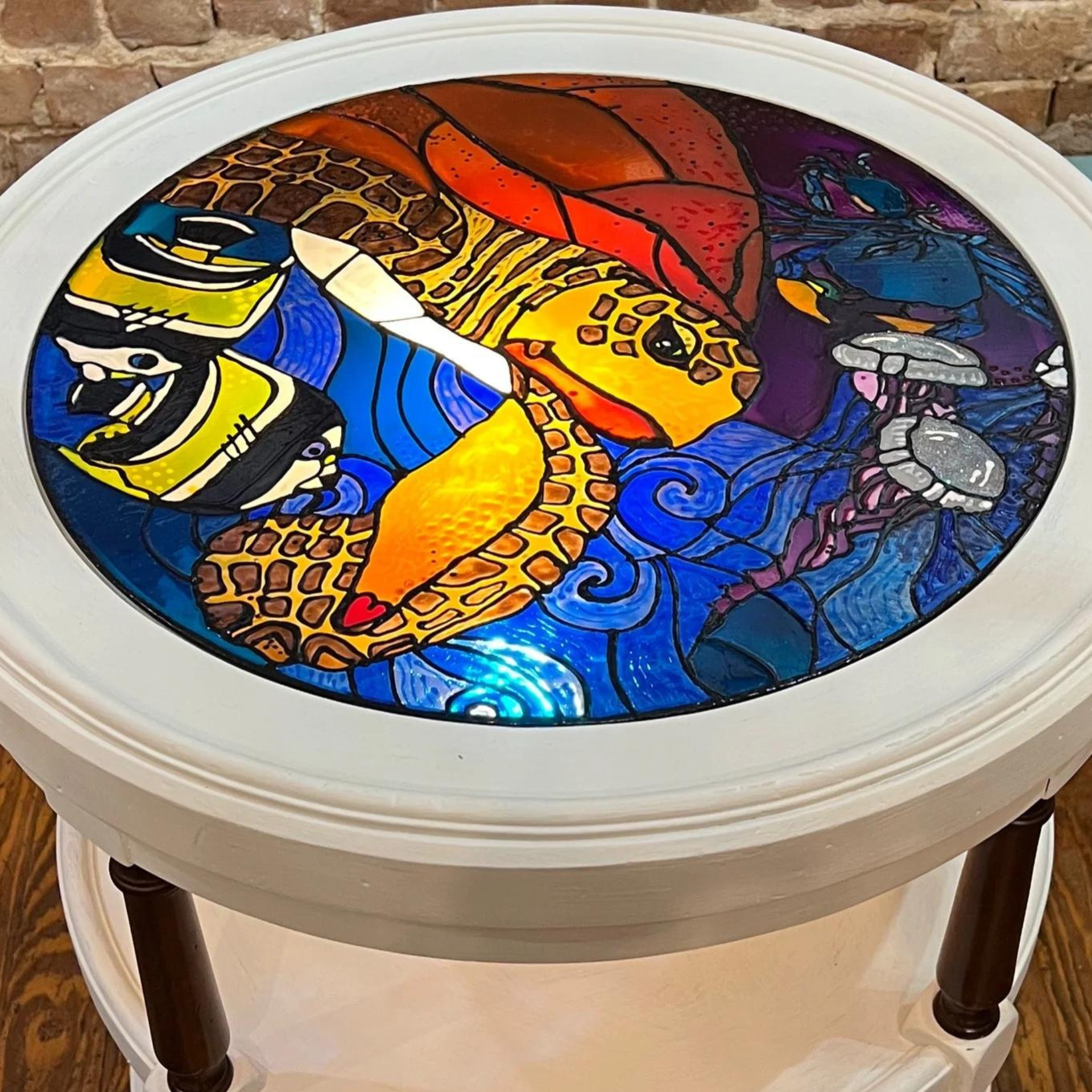 TERESA COLE ROGERS - Hand Painted Glass & Acrylic Art TERESA COLE ROGERS - Hand Painted Glass & Acrylic Art